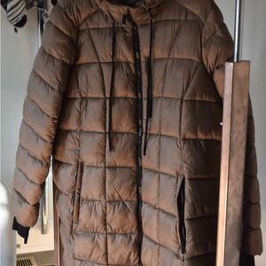Michael Kors Women's Brown Puffer Jacket